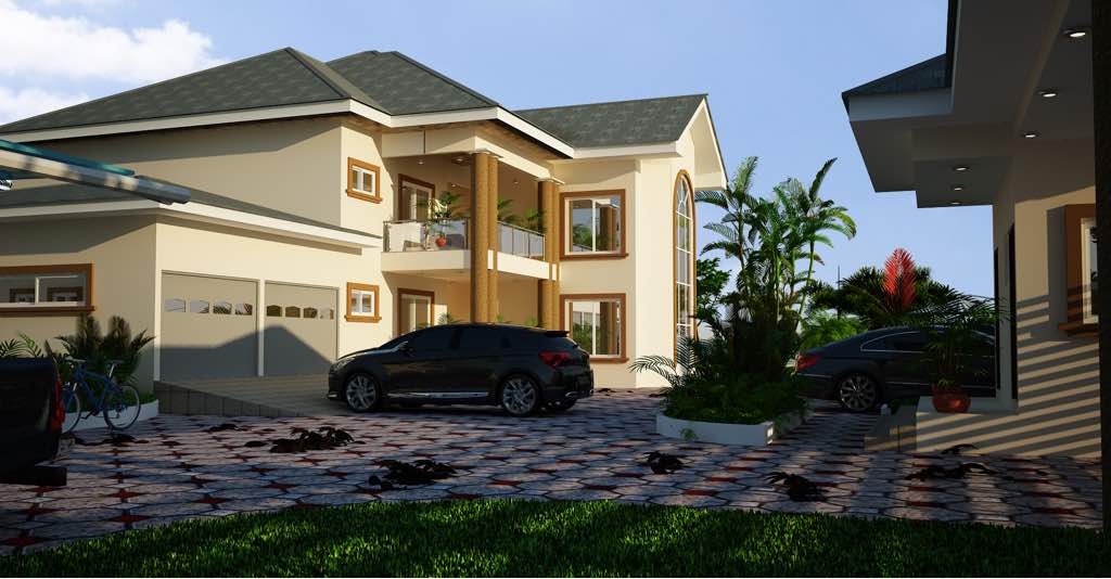 A 5-BED HOUSE IN GHANA